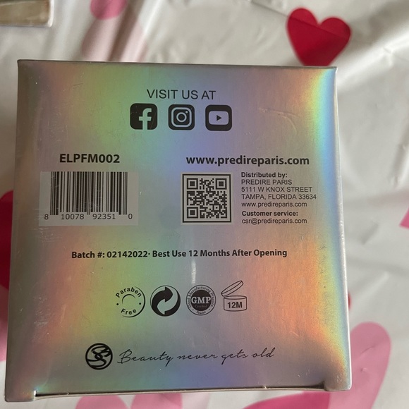 prédiré Skincare Predire Argan Oil Collagen Facial Peeling Gel